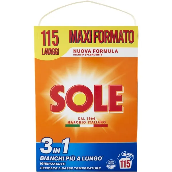 Sole Polvere 115 lavaggi