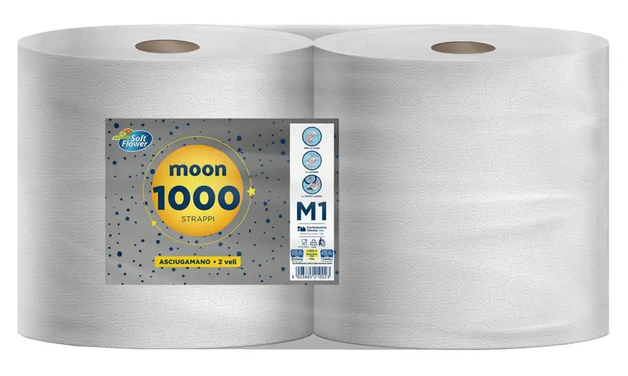 Moon Reinigungspapier (2 Rollen)