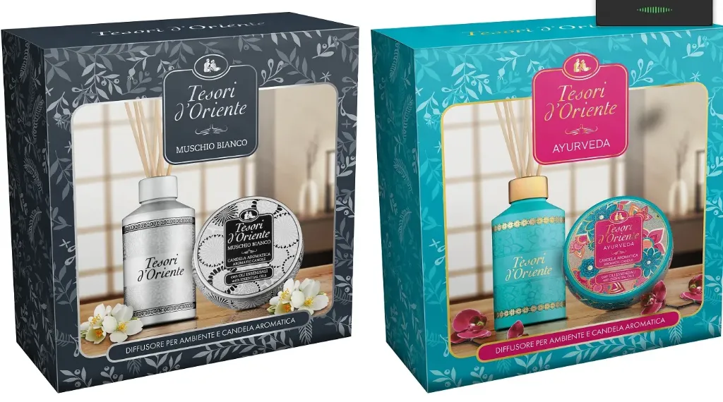 Tesori d'Oriente - Diffusore / Candela (Muschio Bianco)